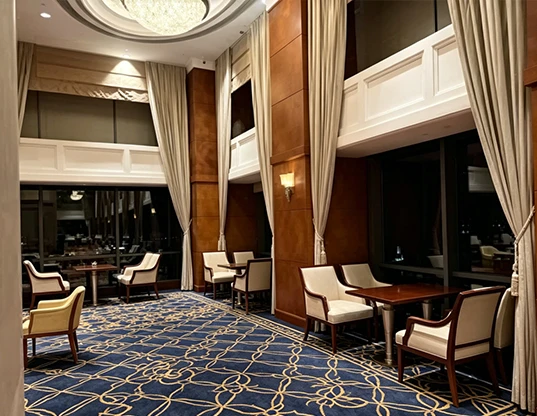 Rideau de salon ex&eacute;cutif