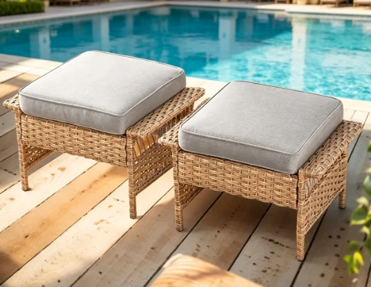 Repose-pieds de jardin